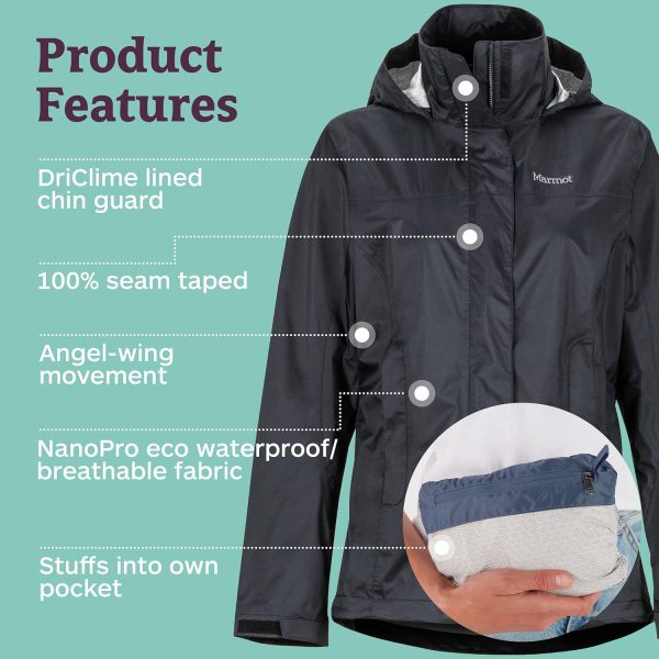 Women's Precip Eco Jacket - Image 4