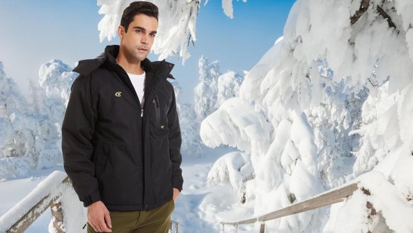 Mens Waterproof Ski Snowboard Jacket Winter Windproof Snow Coat - Image 4